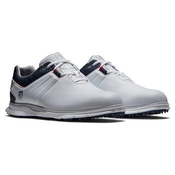 FootJoy Pro SL Golf Shoe - White/Navy/Red - main image