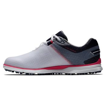 FootJoy Pro SL Sport Womens Golf Shoes - White/Navy/Hot Pink - main image
