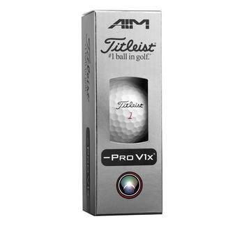 Titleist Pro V1x Left Dash Enhanced Alignment Golf Balls Dozen Pack - main image