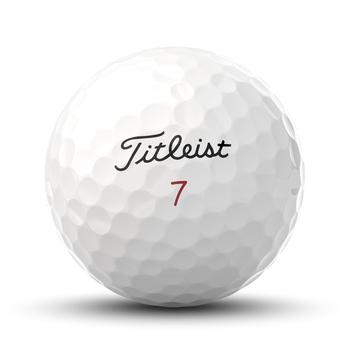 Titleist Pro V1x Golf Balls - White - High Numbers - main image