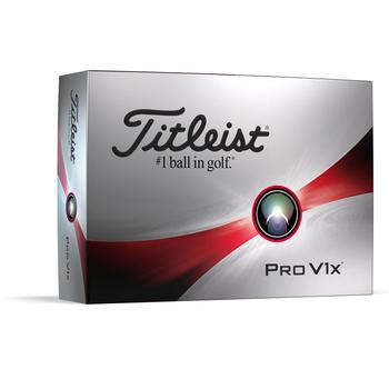 Titleist Pro V1x Golf Balls - White - High Numbers - main image