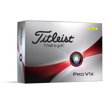 Titleist Pro V1x Golf Balls - Yellow  - 2023 - main image