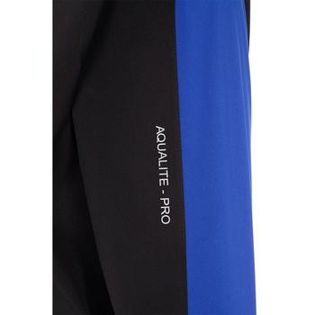 ProQuip Aqualite Pro Waterproof Golf Jacket - Black/Blue - main image