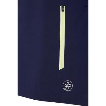 ProQuip Ladies Paige Waterproof Golf Jacket - Navy/Lime - main image