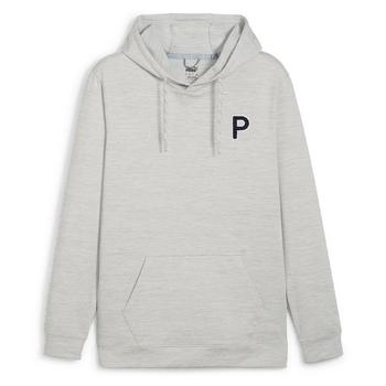 Gold Gear Direct - Puma Cloudspun Patch Hoodie - Ash Grey
