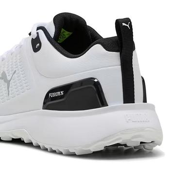Puma Fusion Plus SL Golf Shoes - Puma White/Puma Black - main image