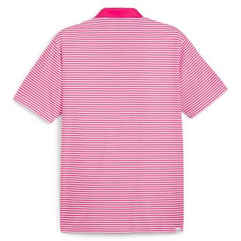 Puma Pure Stripe Polo - Garnet Pink - main image