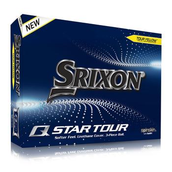 Q Star Tour Golf Balls - Yellow - main image