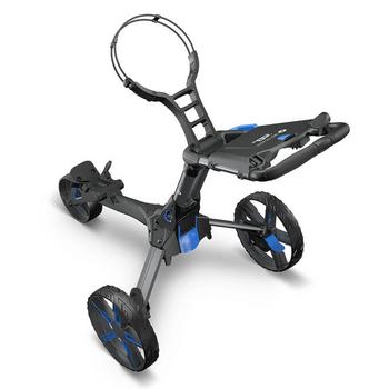 Gold Gear Direct - Motocaddy QB2 Push Golf Trolley - Blue