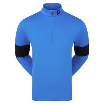 FootJoy Ribbed Chillout XP Golf Sweater - Sapphire/Black - main image