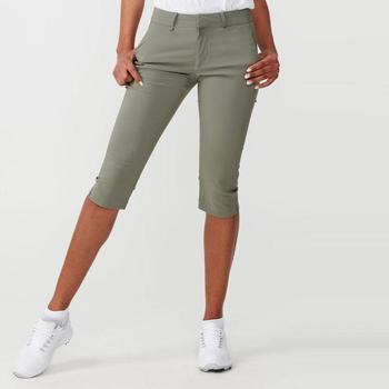 Rohnisch Womens Active Capri - Combat Green Model Front - main image