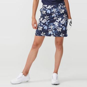Rohnisch Womens Kia Skort - Navy Leaves Model Front - main image