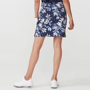 Rohnisch Womens Kia Skort - Navy Leaves Model Back - main image