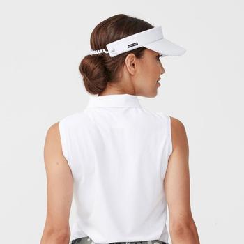 Rohnisch Womens Sun Visor - White Model Back - main image