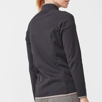 Rohnisch Hybrid Women's Golfing Jacket - Black Model Shot 1 - main image