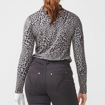 Rohnisch Spot Women's Golf Polo Shirt - Greige Spot Model Shot 2 - main image