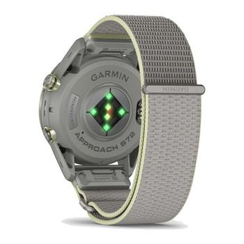 Garmin Approach S72 GPS Golf Smart Watch (47mm) - Silver/Citron - main image