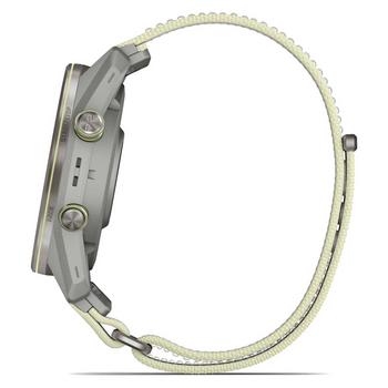 Garmin Approach S72 GPS Golf Smart Watch (47mm) - Silver/Citron - main image