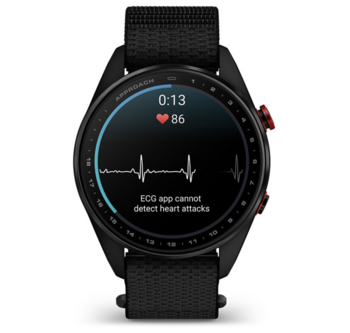 Garmin Approach S72 GPS Golf Smart Watch (47mm) - Carbon Gray/Red - main image