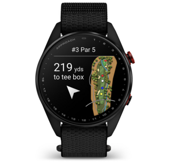 Garmin Approach S72 GPS Golf Smart Watch (47mm) - Carbon Gray/Red - main image