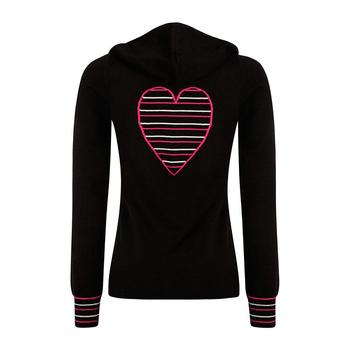 Green Lamb 24/7 Swilly Heart Hoodie - Black - main image