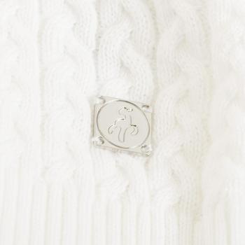 Green Lamb Blaze Cable Slipover - White - main image