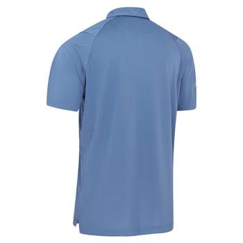 Callaway SS Solid Swing Tech Golf Polo Shirt - Blue Horizon - main image