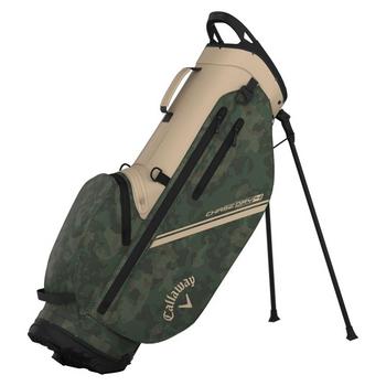 Callaway Chase Dry Waterproof Golf Stand Bag - Tan/Green/Field Camo