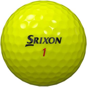 Srixon Z-Star XV Golf Balls - Yellow (4 FOR 3) - main image