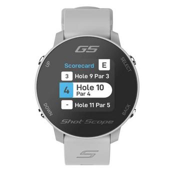 Shot Scope G5 GPS Golf Watch - Grey