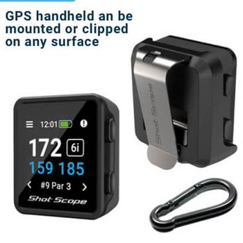 Shot Scope H4 Golf GPS Handheld Device - Black - main image