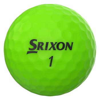 Srixon Soft Feel Brite Golf Balls - Green - main image