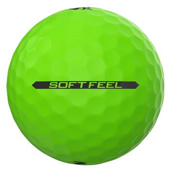 Srixon Soft Feel Brite Golf Balls - Green - main image