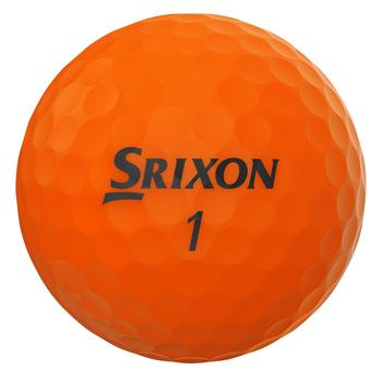 Srixon Soft Feel Brite Golf Balls - Orange - main image