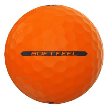 Srixon Soft Feel Brite Golf Balls - Orange - main image