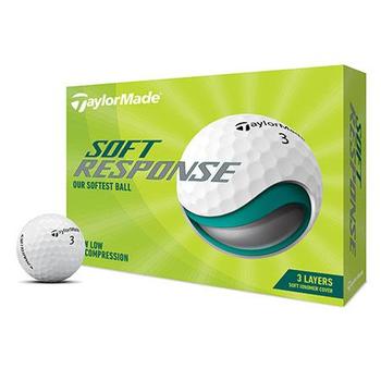 TaylorMade Soft Response Golf Balls - White - main image