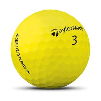 TaylorMade Soft Response Golf Balls 2022 - Yellow - main image