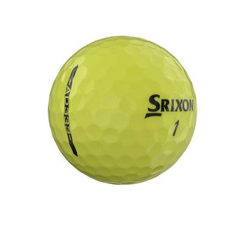 Srixon AD333 Golf Balls - Yellow x 3 Dozen Personalised - main image