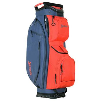 Gold Gear Direct - Srixon Premium Golf Cart Bag - Slate/Red