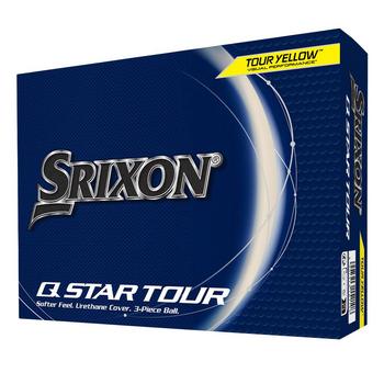 Srixon Q Star Tour Golf Balls - Yellow - main image