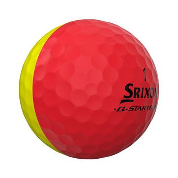 Srixon Q Star Tour Divide 2024 Golf Balls - Yellow/Red - main image