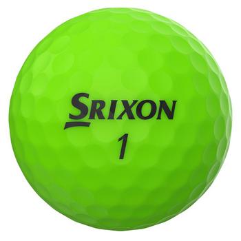 Srixon Soft Feel Brite Golf Balls - Green - main image