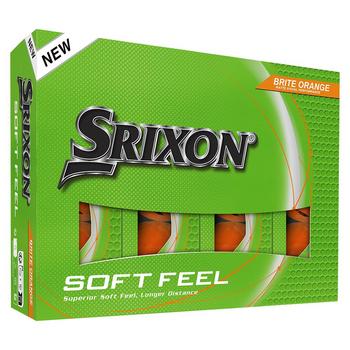 Srixon Soft Feel Brite Golf Balls - Orange - main image