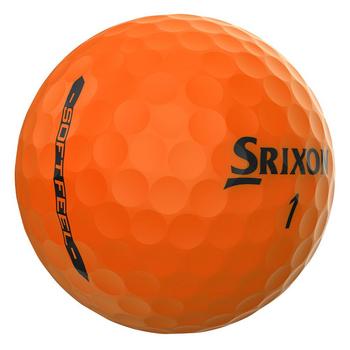 Srixon Soft Feel Brite Golf Balls - Orange - main image