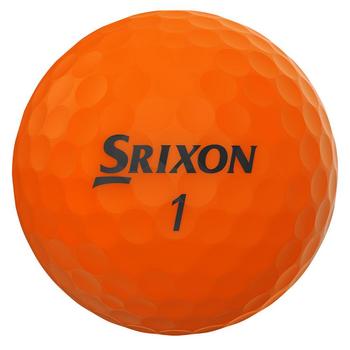 Srixon Soft Feel Brite Golf Balls - Orange - main image