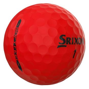 Srixon Soft Feel Brite Golf Balls - Red - main image