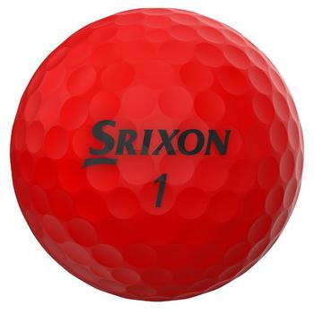 Srixon Soft Feel Brite Golf Balls - Red - main image