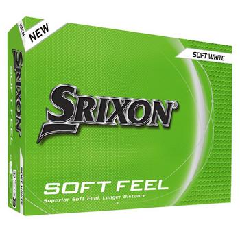 Srixon Soft FEEL_14 Ultra-Soft And Long Distance Golf Balls| Stable Trajectory And Controlled Spin| Premium Feel And Control Around The Green| Yellow/White-image