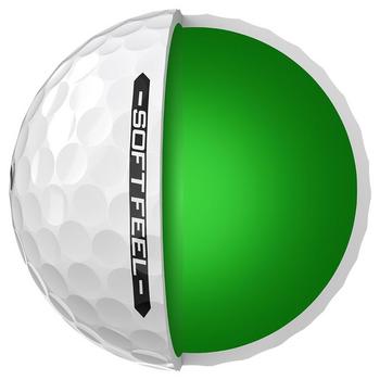 Srixon Soft Feel Golf Balls - White - main image