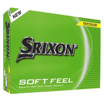 Srixon Soft Feel Golf Balls - Yellow - main image